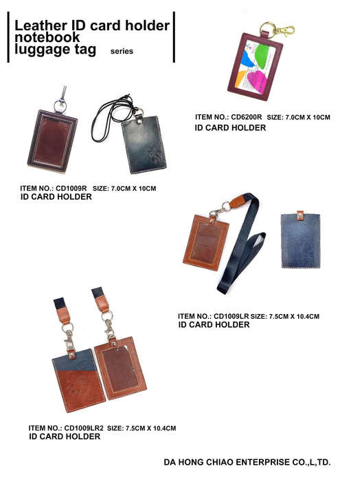 leather id card holder   notebook luggage tag 02 1009