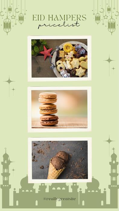 brown and white photocentric scrapbook food instagram story (1)