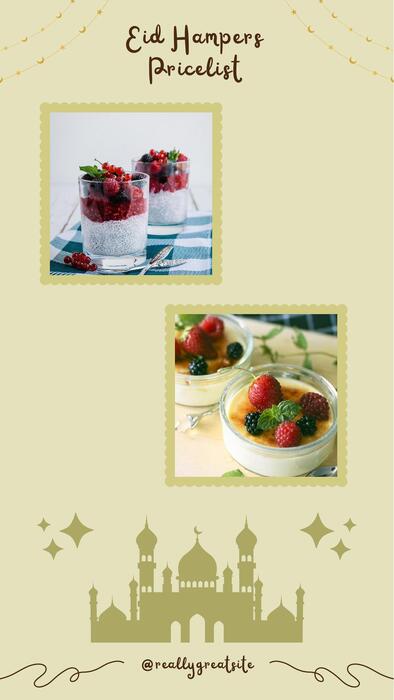 brown and white photocentric scrapbook food instagram story (1)