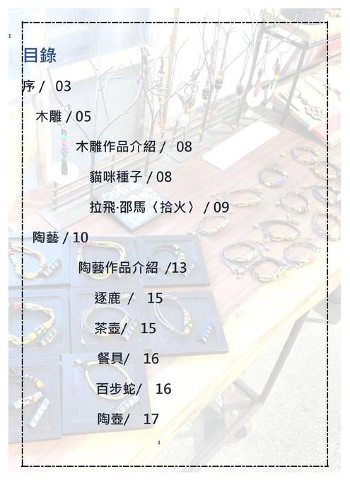 「臺東專科學校資管科雲平台 __ 台東原住民手工藝品」