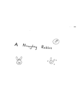 A Naughty rabbit