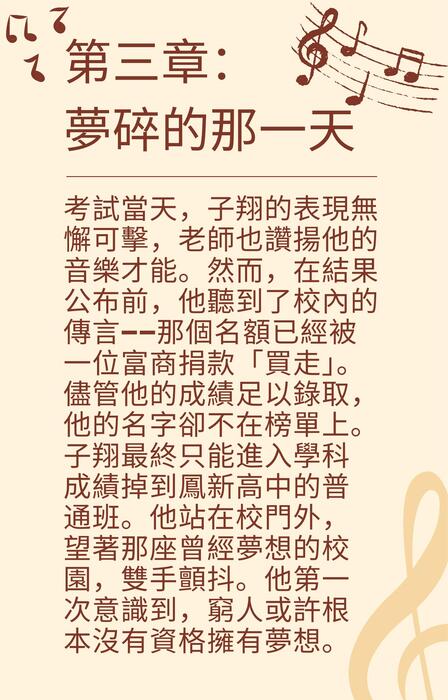 逆風而行 子翔的音樂夢與重生之路 逆風而行 子翔的音樂夢與重生之路