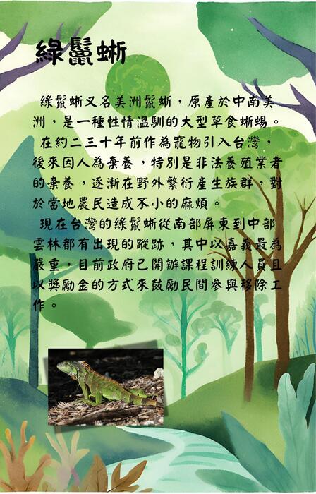 外來種與永續挑戰