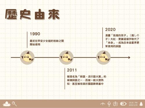 介紹推文化的相關歷史