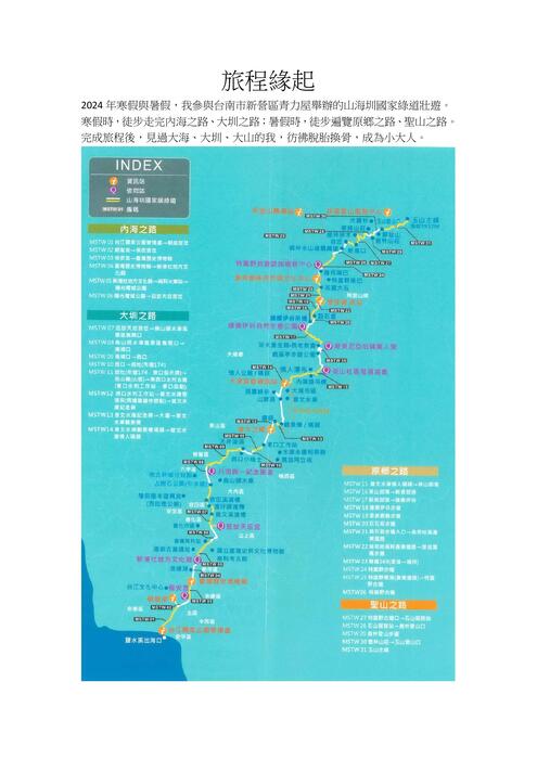 山海圳國家綠道壯遊