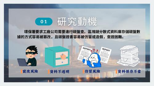 以區塊鏈技術建置esg永續發展碳排之研究 的複本 (1) 以區塊鏈技術建置esg永續發展碳排之研究 的複本 (1)