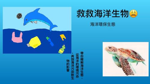 救救海洋生物-台東成小502-海洋生態隊
