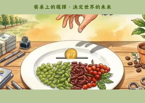 餐桌上的選擇，決定世界的未來