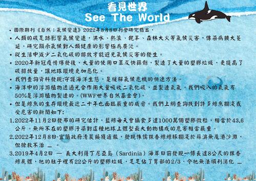 鯨碳連連 (29.7 × 21 公分) 鯨碳連連 (29.7 × 21 公分)
