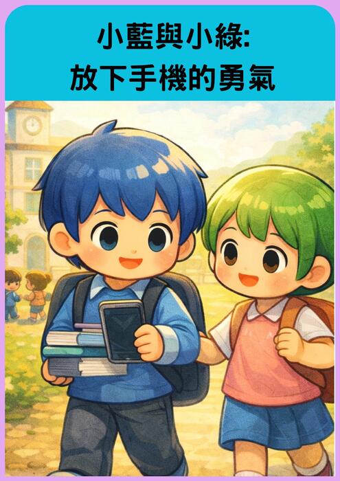 小藍與小綠放下手機的勇氣 (2)