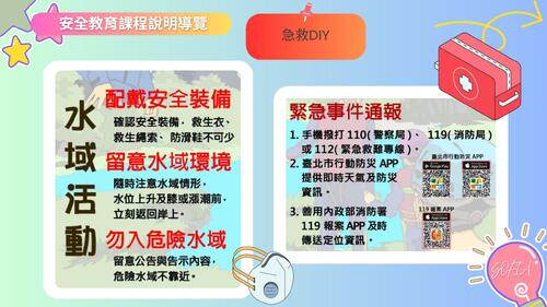 114安全教育課程說明導覽