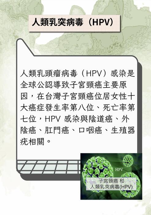 人類乳突病毒疫苗接種及篩檢新版