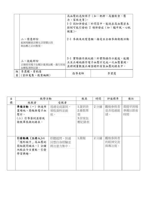 教學原理教案 0625